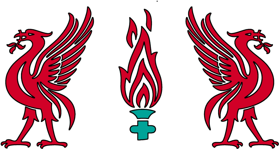 Hq Liverbird Template By I-phil - Liverpool Fc Black And White (1024x538)