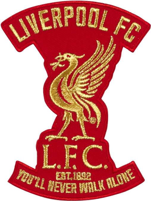 Liver Bird Liverpool Red Iron on Sew on Embroidered Patch