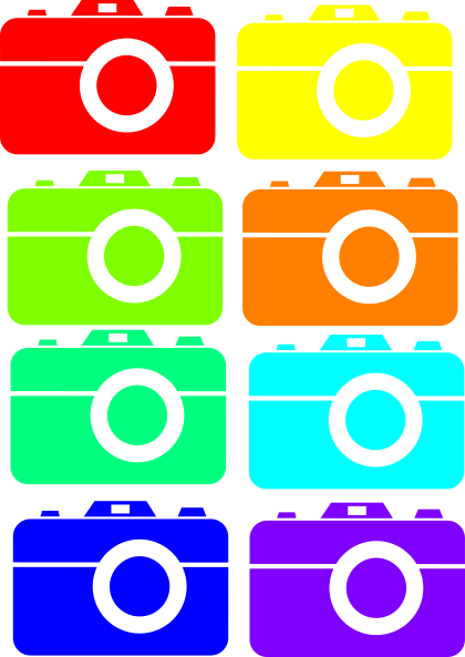 Camera Clip Art At Clker - Camera Clip Art (420x593)