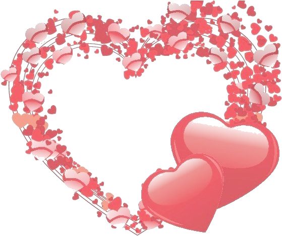 Heart Valentines Day Shape Clip Art - Heart Valentines Day Shape Clip Art (576x516)