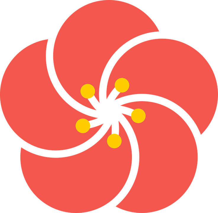 Japanese Clipart Floral - Japanese Png (737x720)
