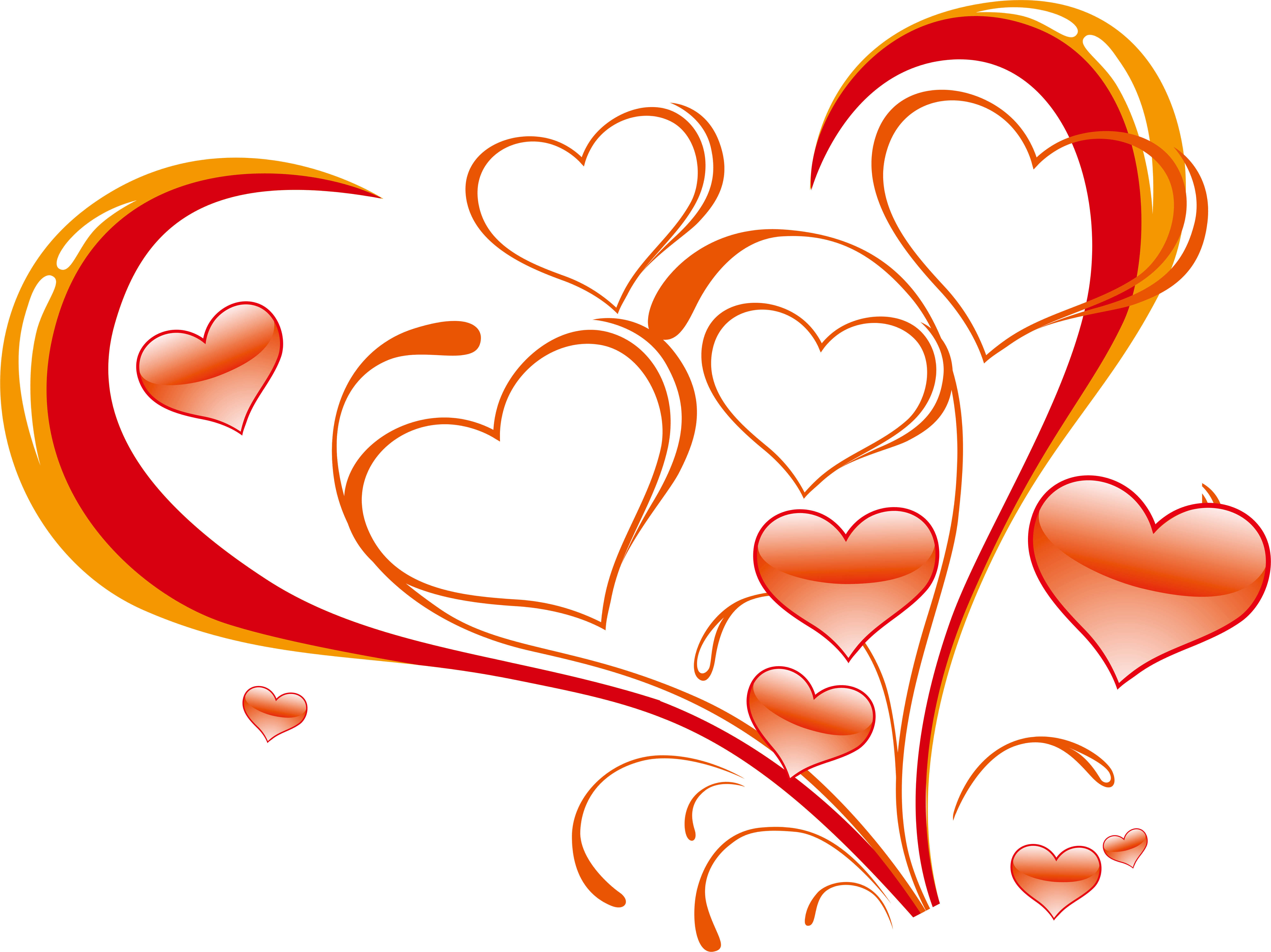 Heart-shaped Creative Abstract Images Pull Hd Free - Heart-shaped Creative Abstract Images Pull Hd Free (6182x4631)