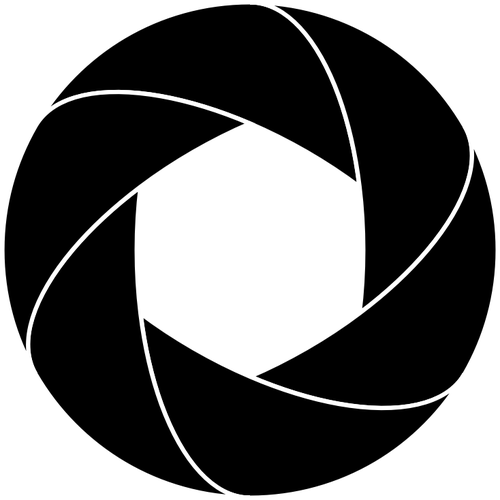 Black And White Camera Image Clip Art Backgrounds,camera - Icono Play Png (500x500)