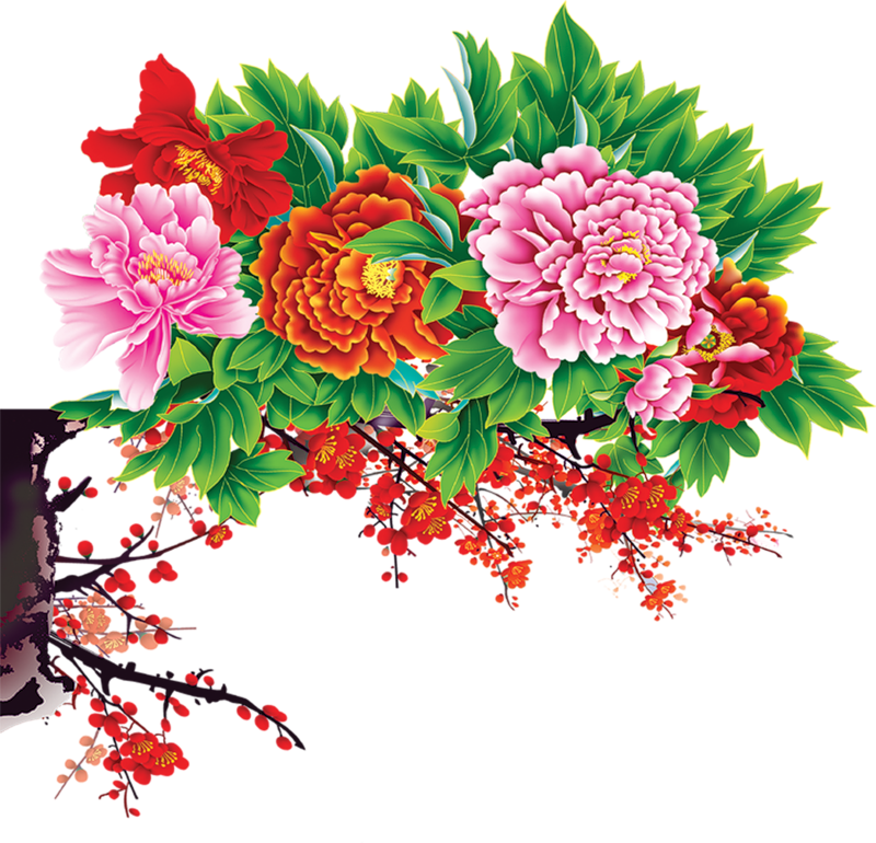 Peonies - 2010 (800x770)