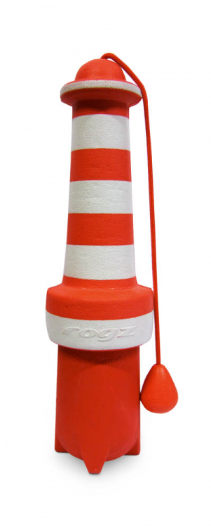 Rogz Hundespielzeug "lighthouse" - Rogz Lighthouse Floating Toy - Diameter 7 X L 25 Cm (800x749)