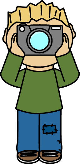 Photographer - Taking A Picture Clipart (256x526)