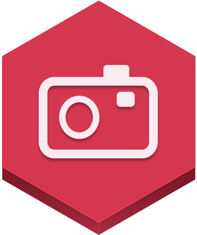 Camera Symbol Icon - Camera Hex Icon (512x512)