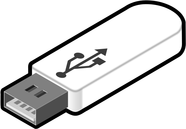 Flashdrive - Flash Drive Clip Art (894x623)