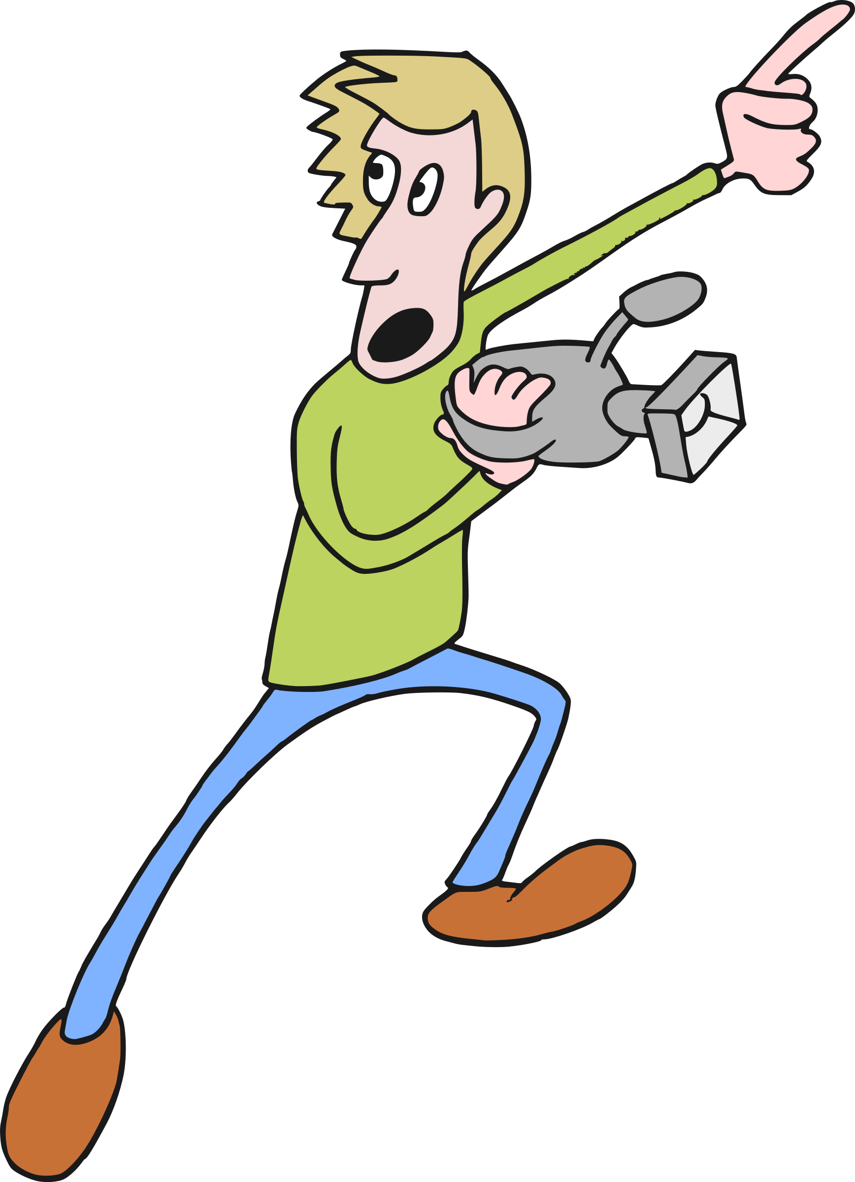 Png - Camera Man Clipart Png (1736x2400)