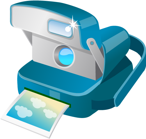 Polaroid Camera Icon - Camera Icon (512x512)