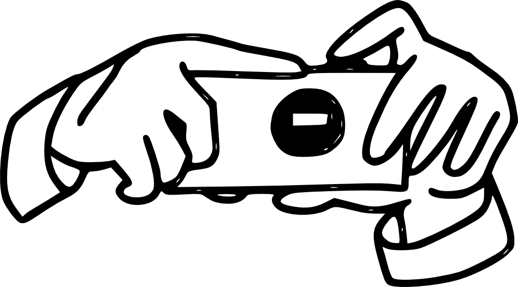 Camera Line Art - Camera Line Art (1021x566)