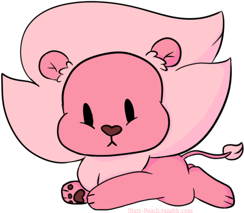 Steven Universe Lion Chibi - Star Vs The Forces Of Evil Laser Puppy (500x500)