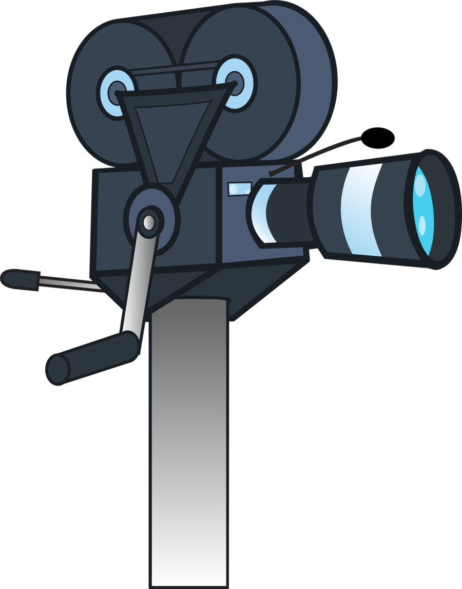 Old Hand-crank Camcorder By Evilbob0 - Mlp Camera Cutie Mark (900x1147)