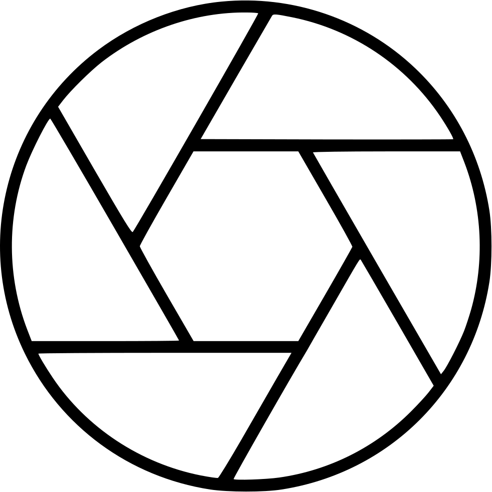 Camera Lens Drawing At Getdrawings Com Free For Personal - Shutter Logo (981x982)