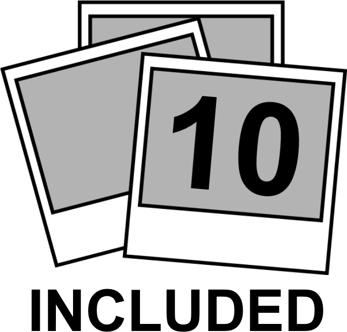 Photo Tour Lasts 120 Minutes 10 Instant Photos Are - Polaroid Photo Frame Clipart (705x720)