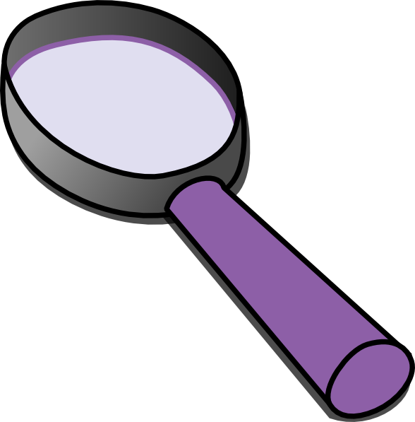 Lens Clipart Magnifier - Hand Lens Clipart (588x597)