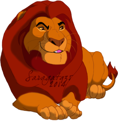 Lion Clipart Lion King - Mufasa Render (400x410)