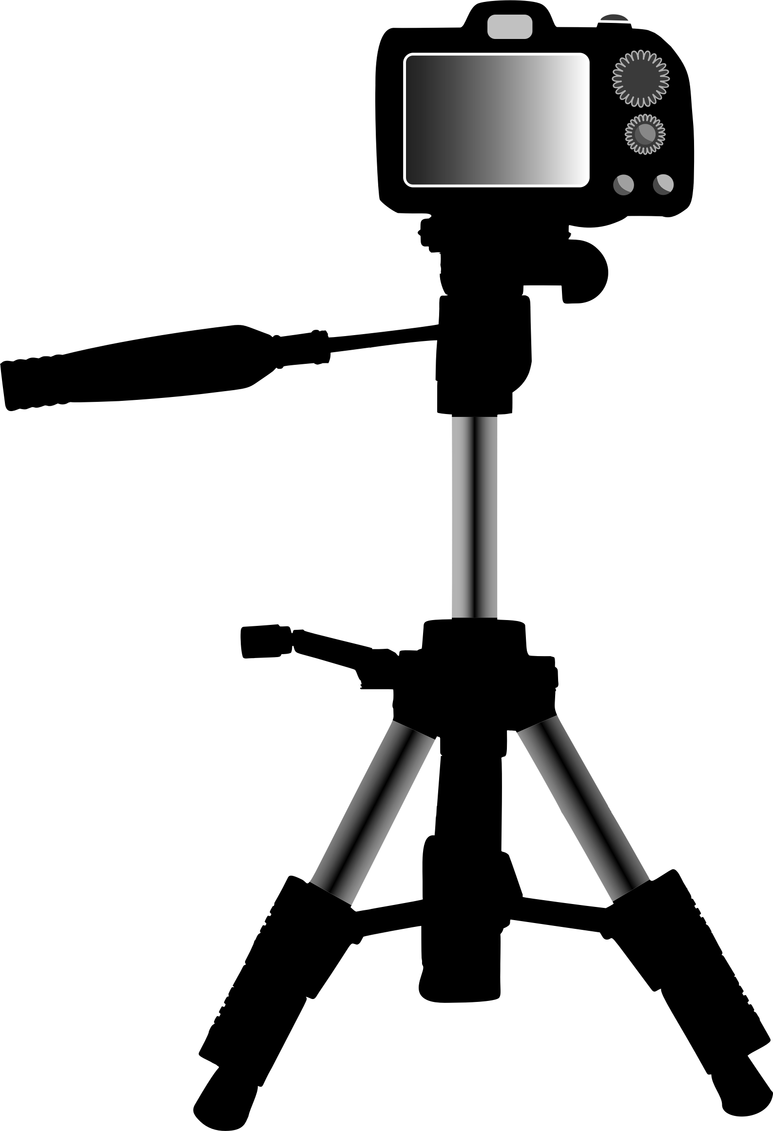 Photography Tripod Clip Art - Photography Tripod Clip Art (1586x2322)
