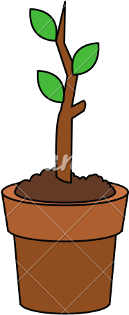 Pot Plant Clipart Sprout - Icon (550x550)