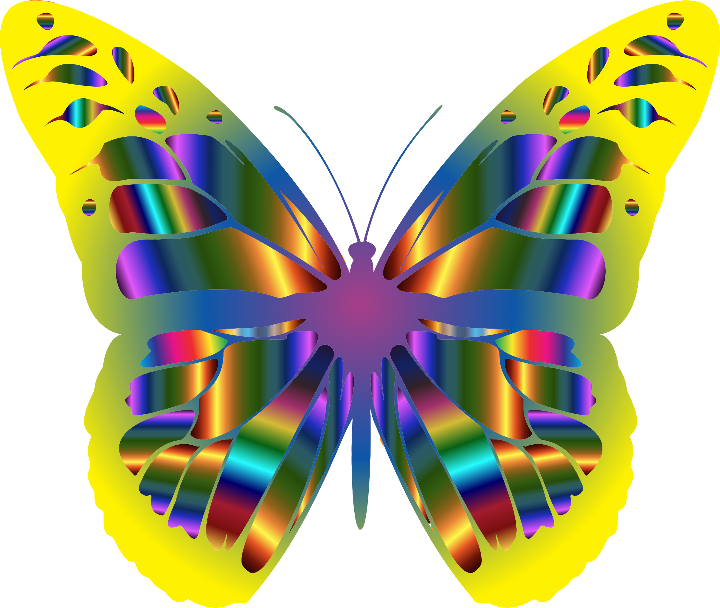 Monarch Butterfly Color Clip Art - Monarch Butterfly Color Clip Art (2400x2028)