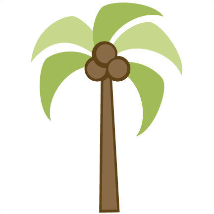Palm Clip Art - Cute Palm Tree Drawing (432x432)