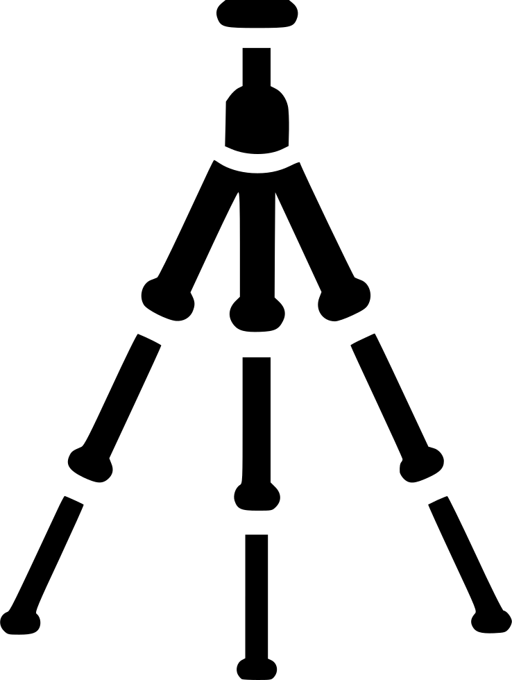 Tripod Camera Video Stand Photo Studio Comments - Tripod Icon Png (738x980)