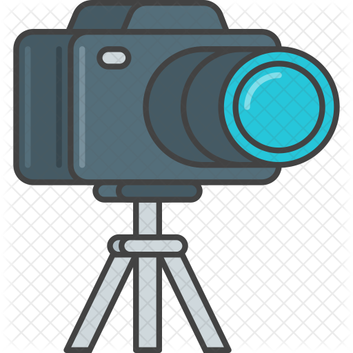 Camera Tripod Icon - Video (512x512)