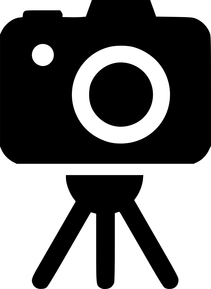 Yps Camera Stand Support Lens Photo Photography Photos - Camera Icon In Stand (716x980)