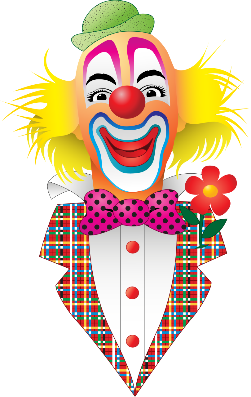 Clown Clip Art - Circus Clown (810x1280)