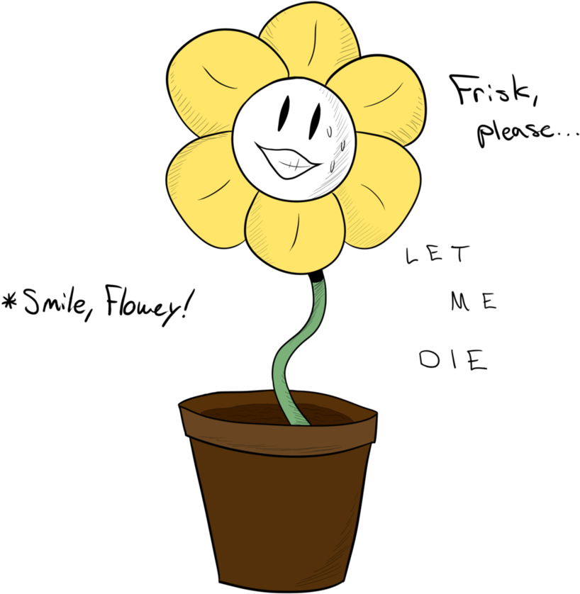 Flowey Pot By Livia Is An Artist - Flowerpot (894x894)