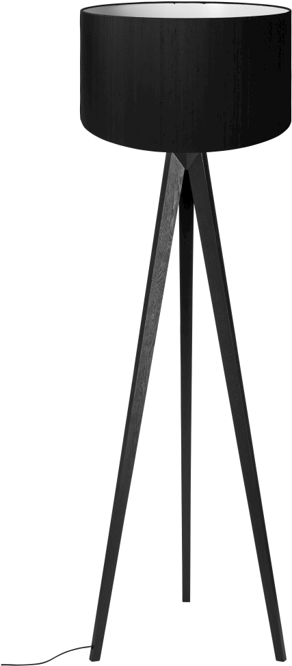 Tripod Gulvlampe Sort Ask - Bar Stool (686x1200)