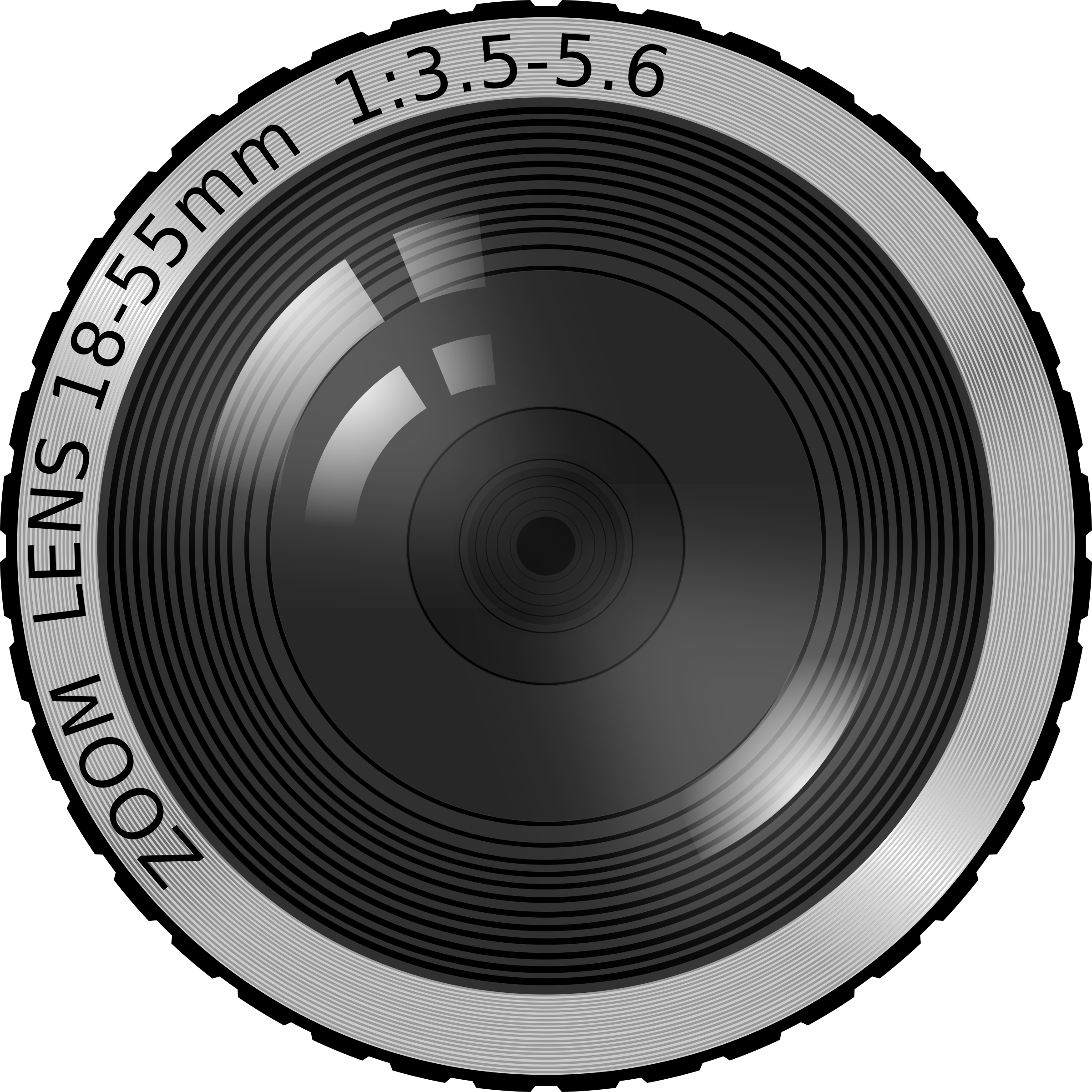 Lens Png - Clip Art Of Camera Lens Png (2400x2400)