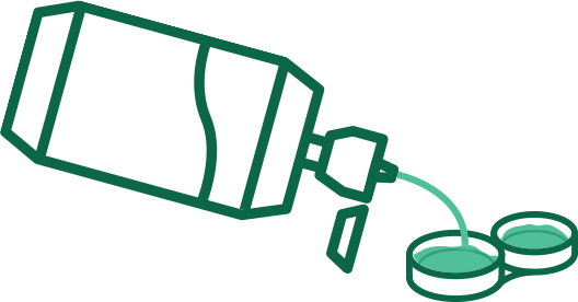 Can You Top Off Solution - Contact Lens Solution Clipart (528x276)