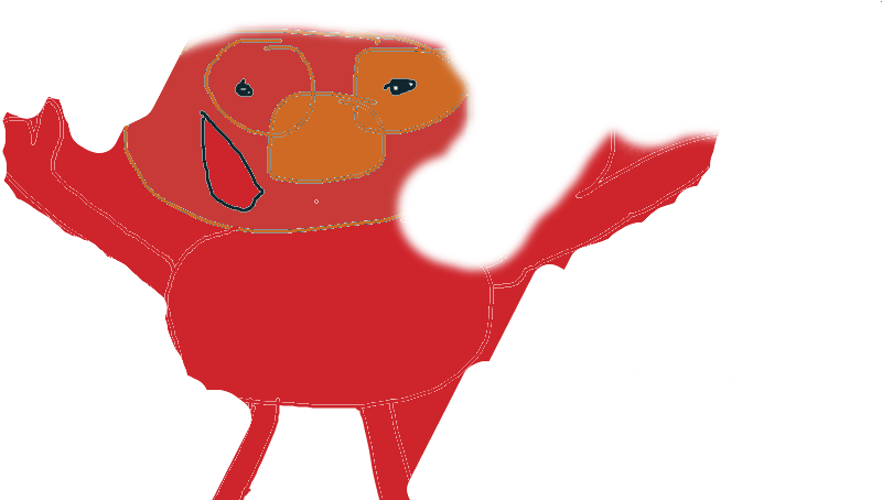 Bad Drawing Of Elmo By Terrible Band Drawin - Parrot (1006x453)