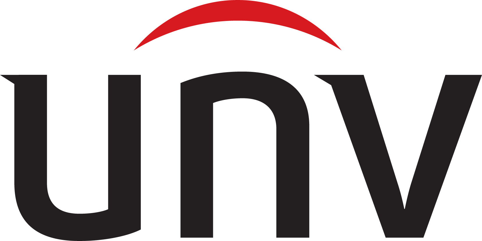 Ip Dome Camera Unv Dome Cameras - Unv Cctv Logo (1657x828)
