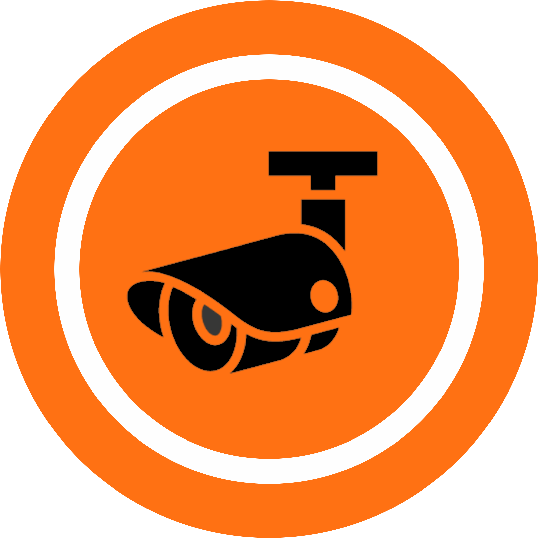 Cctv Camera - Cctv Symbol (2141x2141)