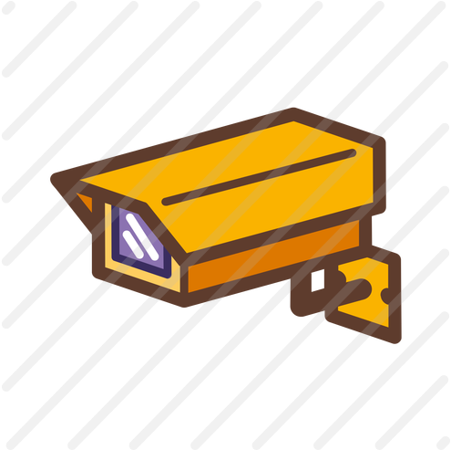 Security System Icon - Closed-circuit Television (500x500)