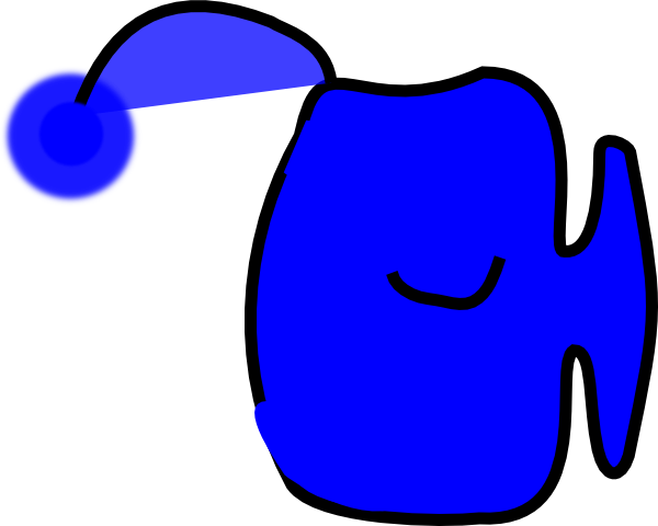 Viperfish Clipart - Clip Art (600x480)