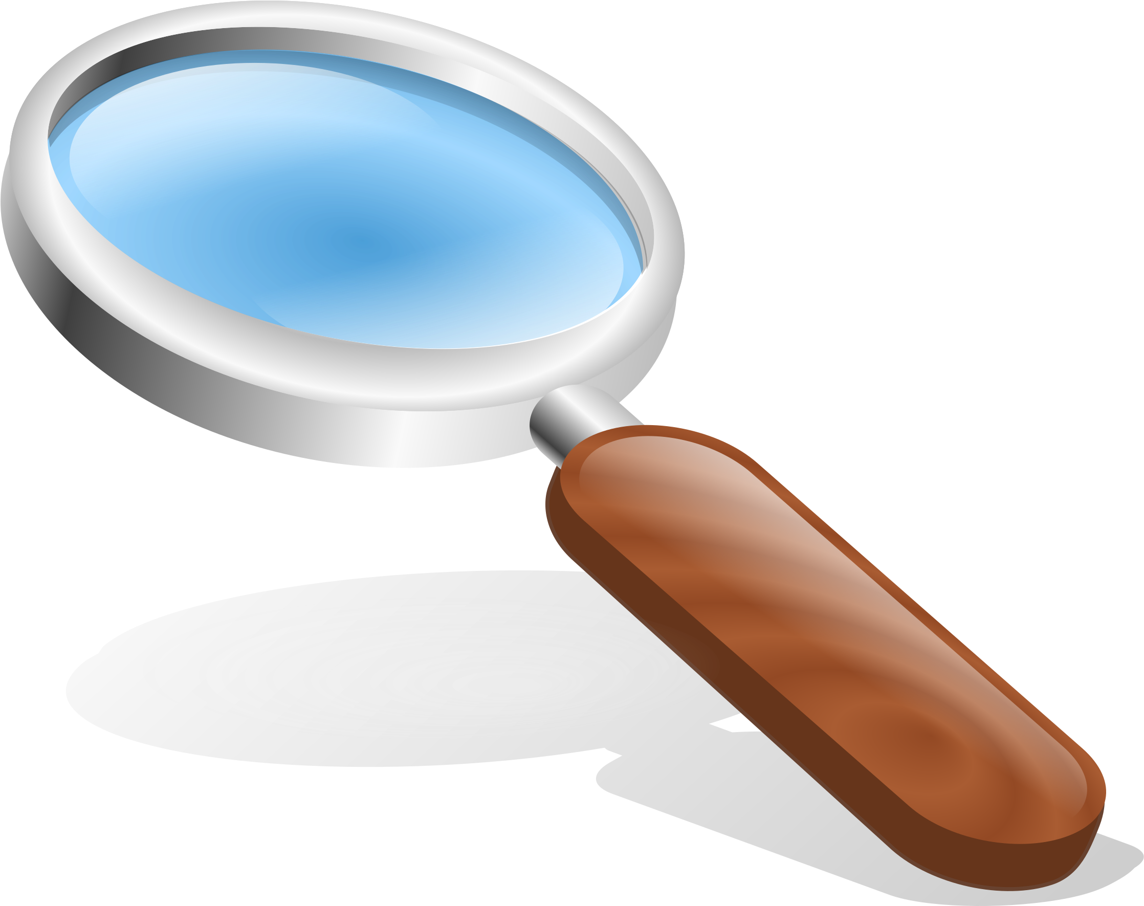 Magnifying Glass Theprecise Width Of The Clip Art Is - Magnifying Glass Clipart (2400x2400)