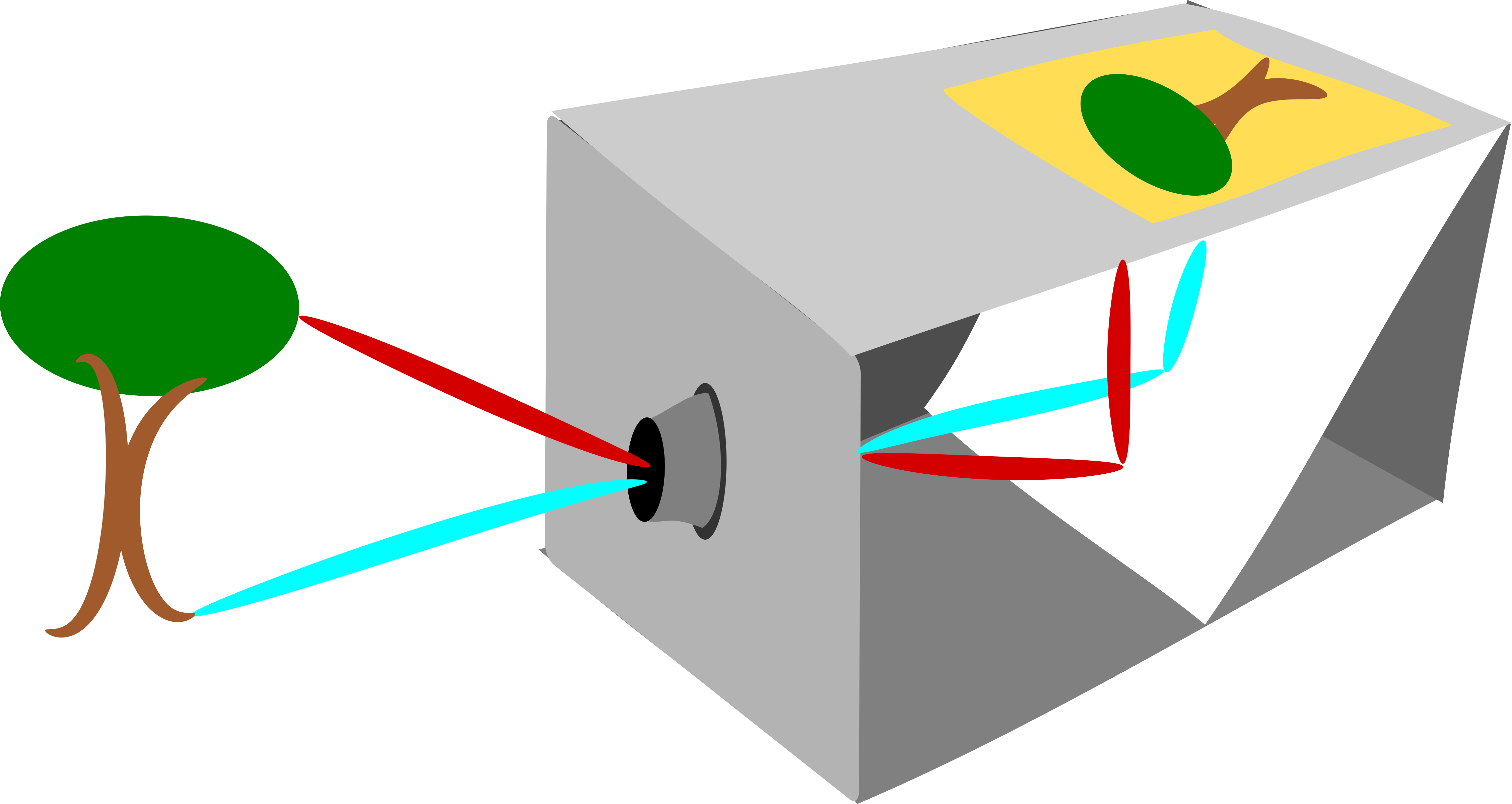 Big Image - Camera Obscura Clipart (4514x2400)