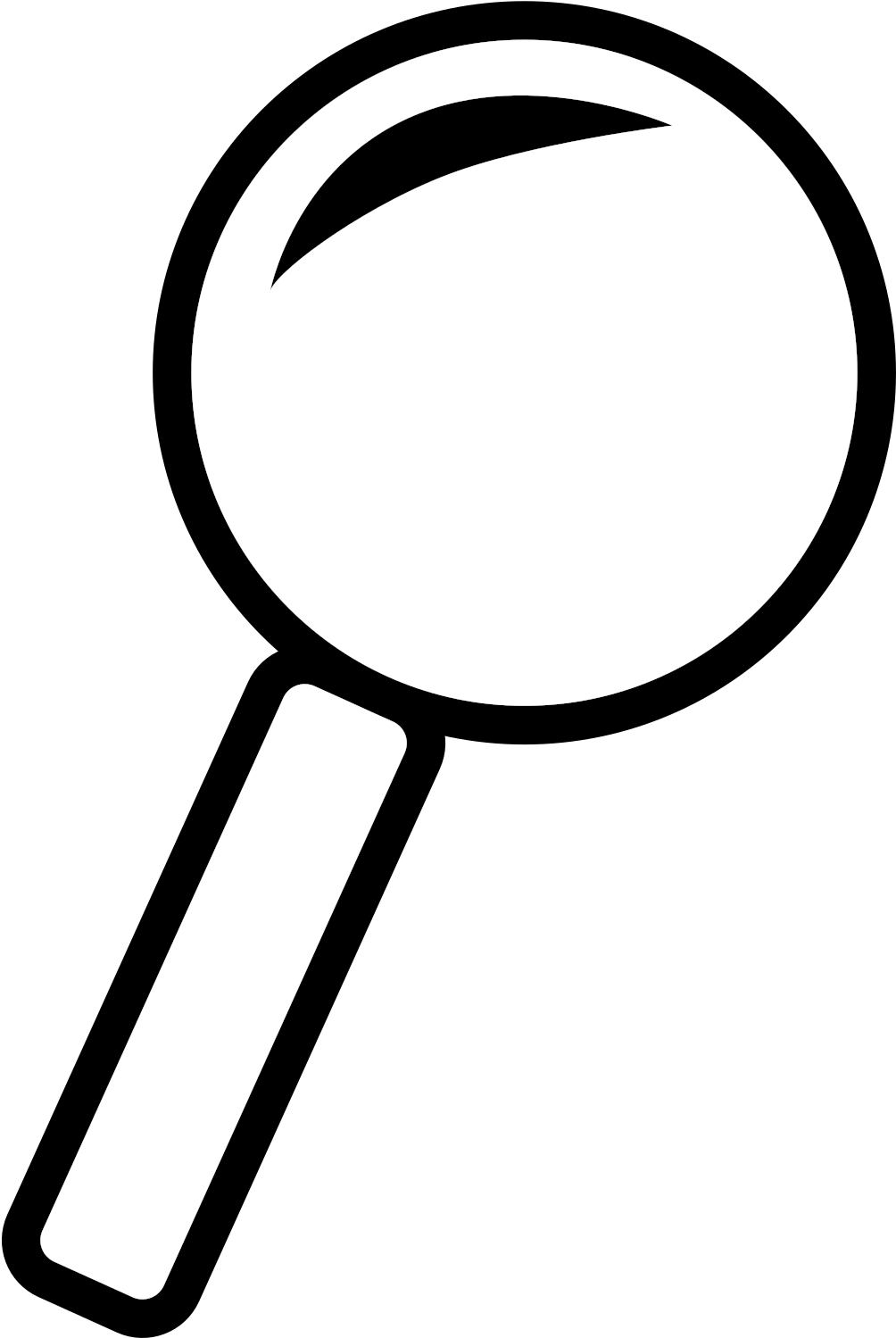 Big Image - Magnifying Glass Clipart (2400x2400)
