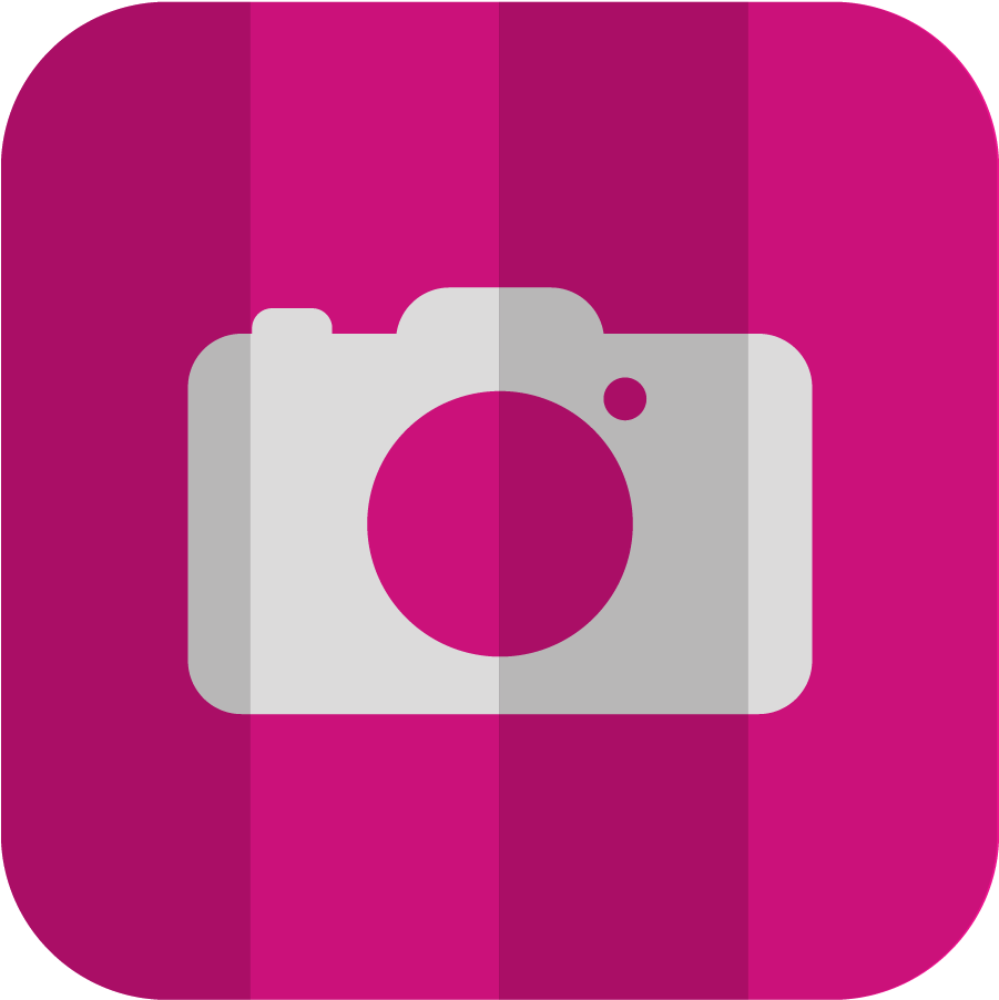 Kamera Symbol - Pink Camera Icon (1024x1025)