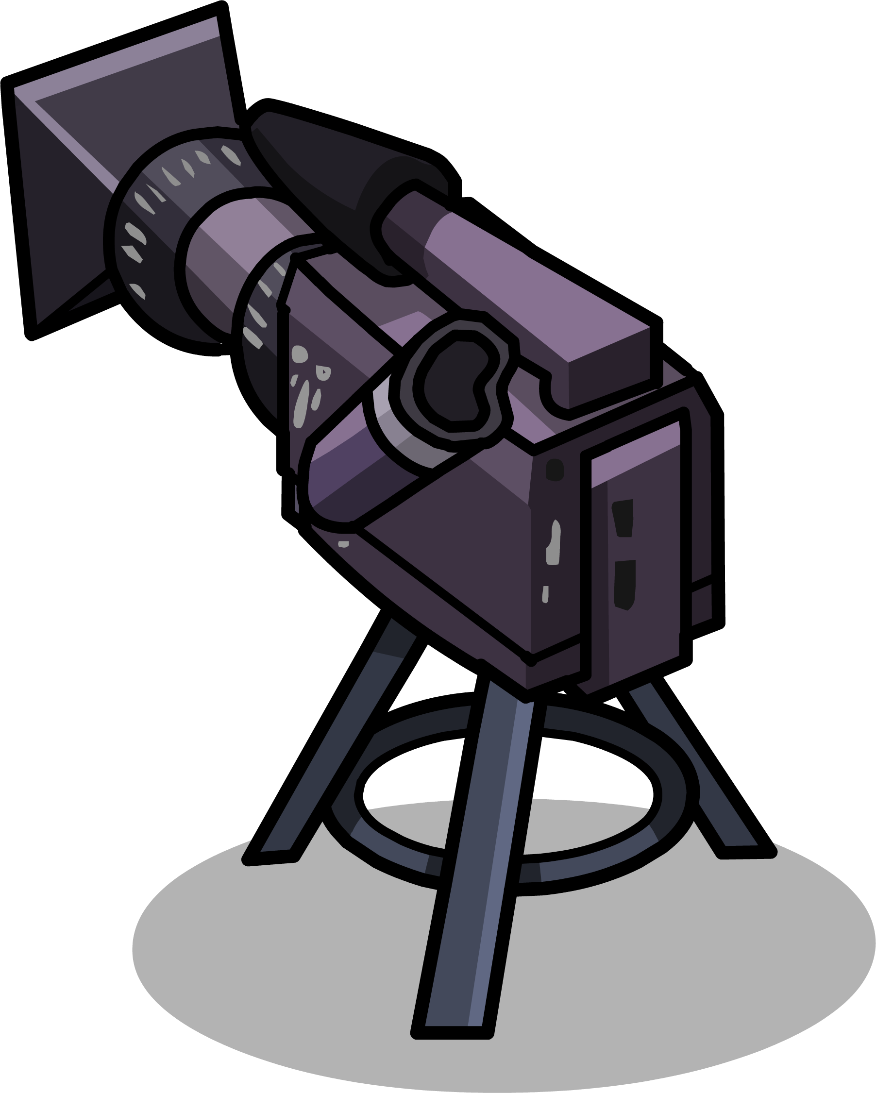 Video Camera Sprite 004 - Club Penguin Video Camera (1804x2251)