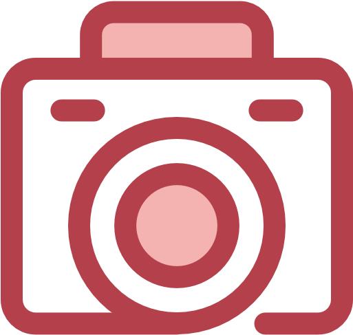Photo Camera Free Icon - Camera Icon Pink Png (512x512)