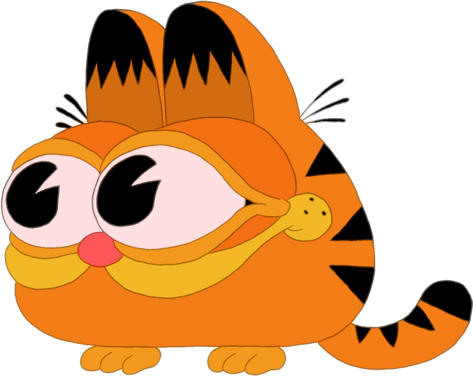 Waiting For A Render, Drew A Garf To Calm My Nerves - Felix Colgrave Garf (719x568)
