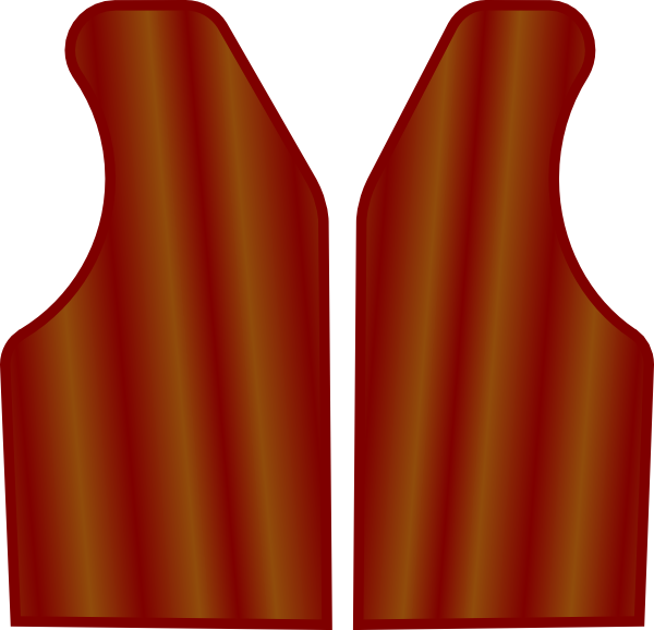 Cowboy Vest Clipart (600x578)