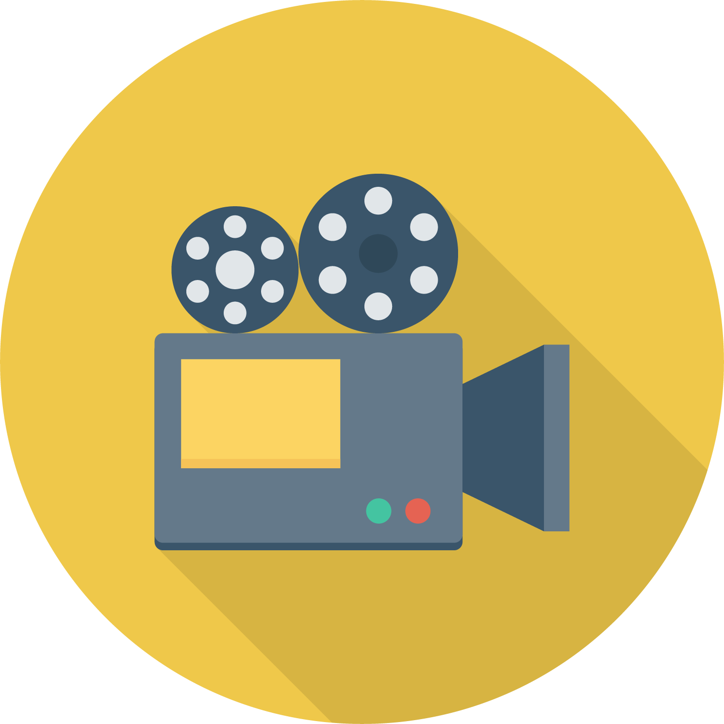 Filmmaking Cinematography Movie Camera - Discman Icon (1492x1492)