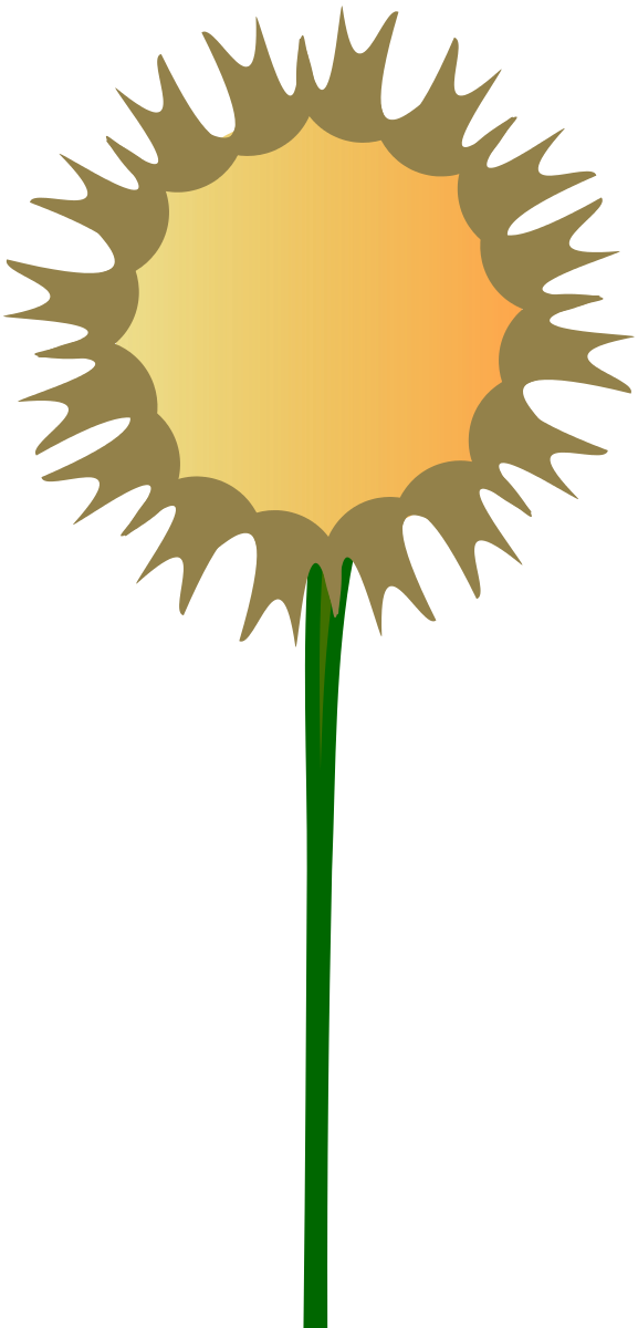 Thistle Clip Art Clipartsco - Stem Of Plant Clip Art (640x1280)