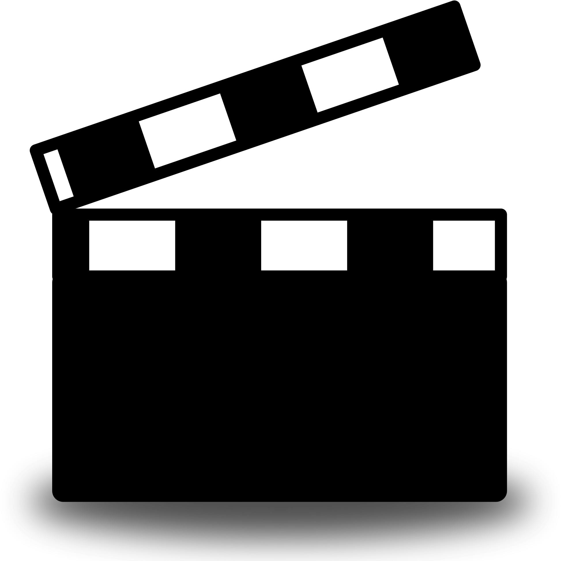 Movie Clapboard Template - Jeff Campbell For Delegate (2000x2000)