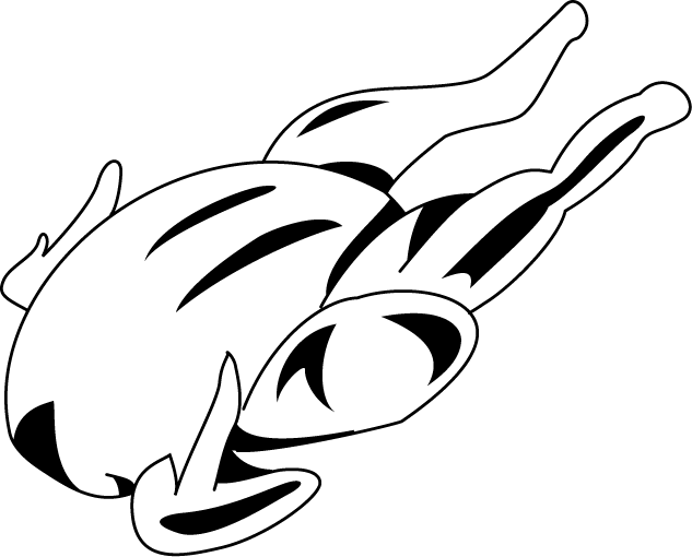 Roast Chicken Steak Black And White Clip Art - Clipart Of A Meat (633x510)